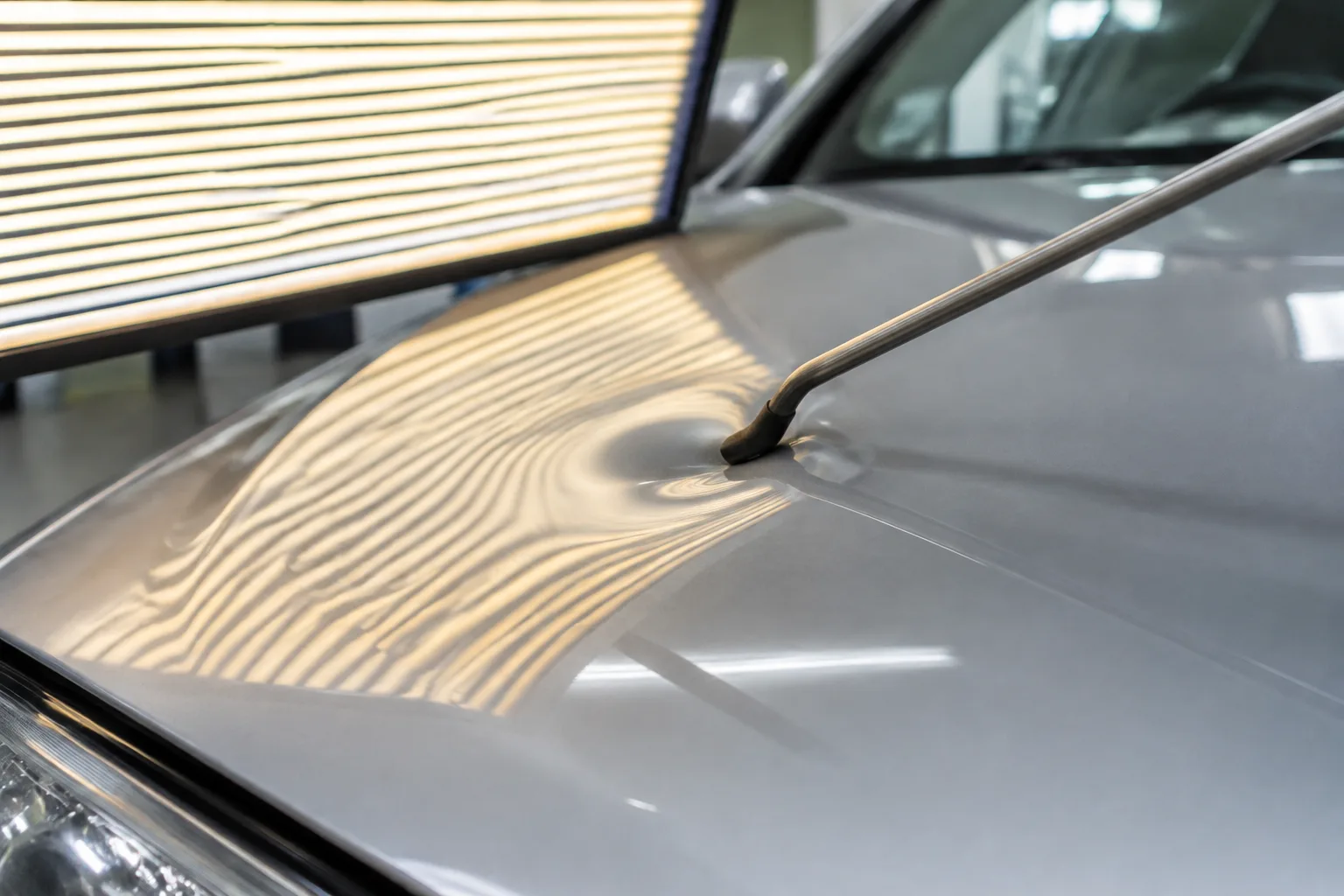 Paintless Dent Repair at One Stop Body Shop & Collision, Covina, CA