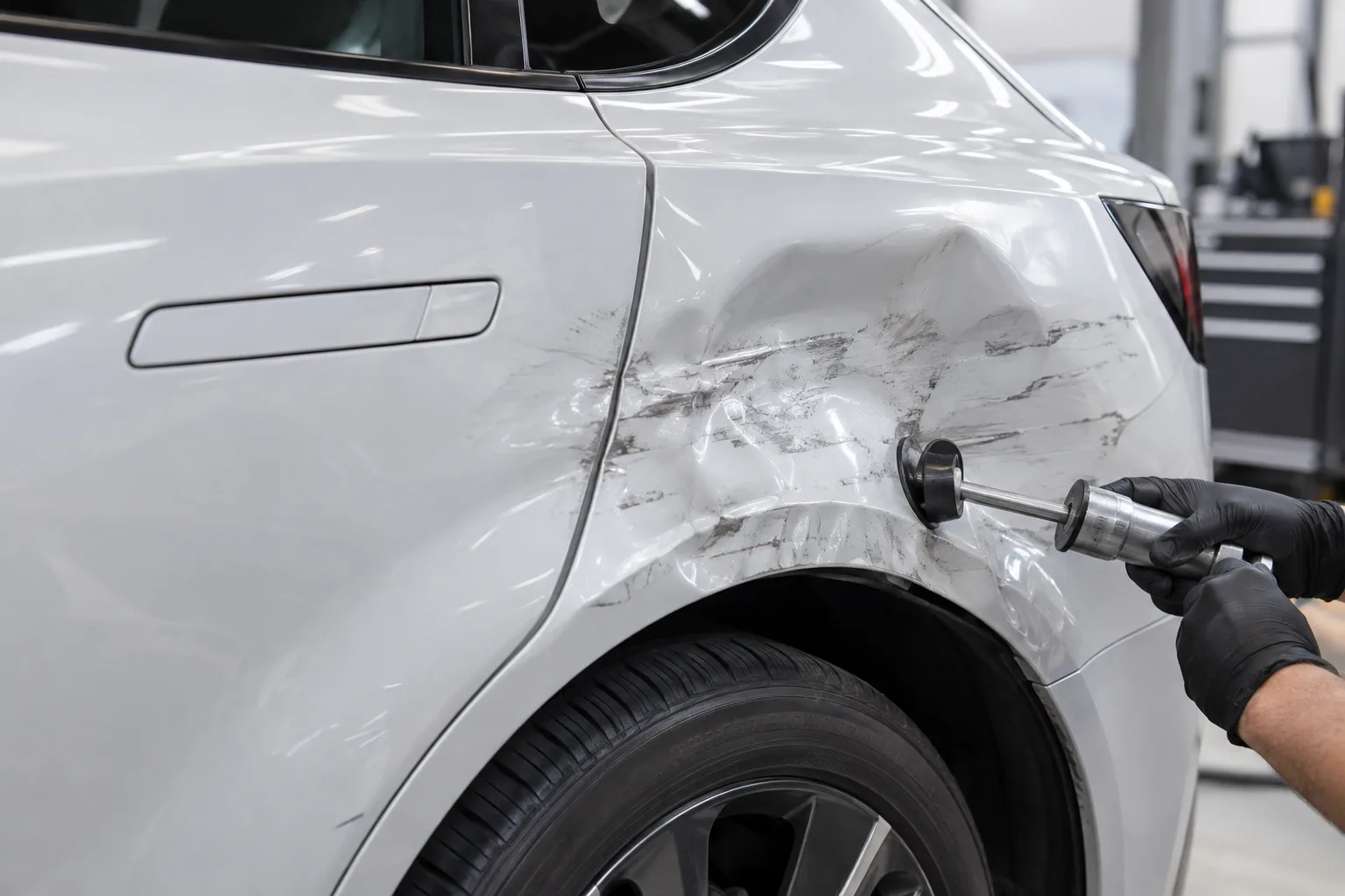 Tesla Repairs at One Stop Body Shop & Collision, Covina, CA